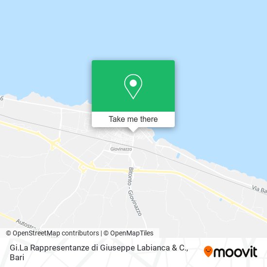 Gi.La Rappresentanze di Giuseppe Labianca & C. map