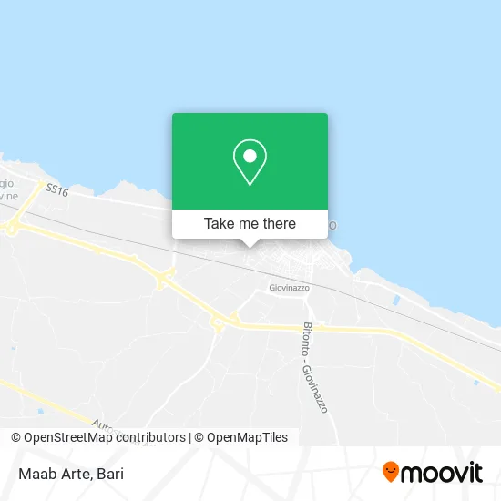 Maab Arte map