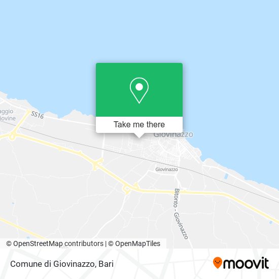 Comune di Giovinazzo map