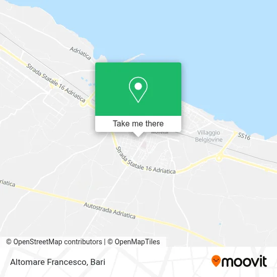 Altomare Francesco map