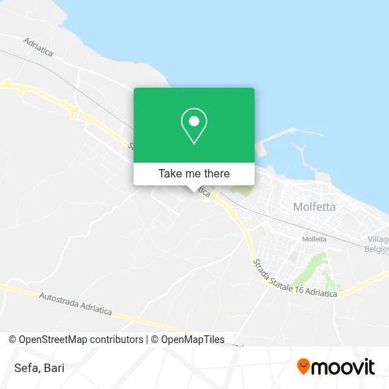 Sefa map