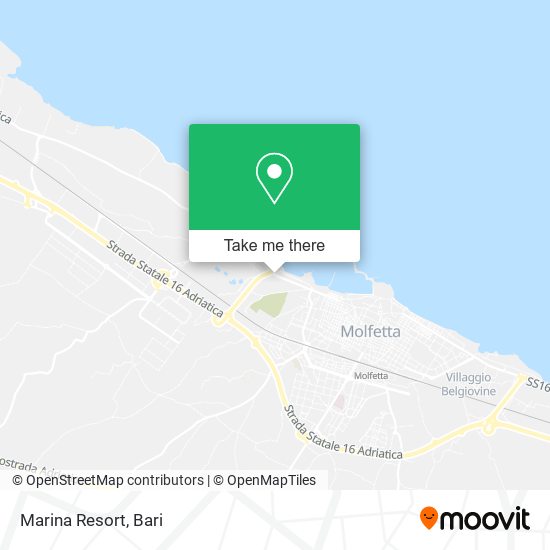 Marina Resort map
