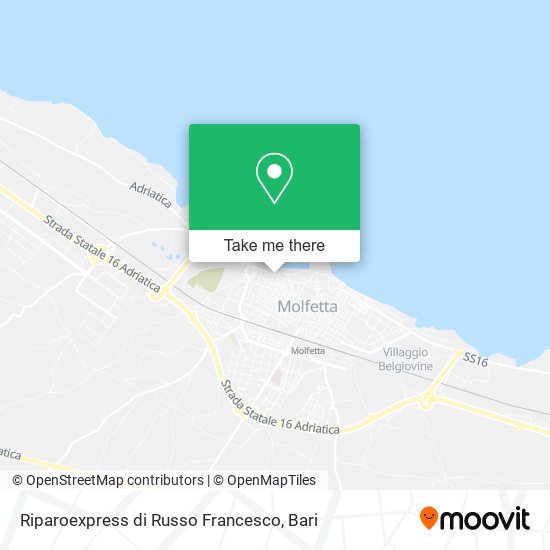 Riparoexpress di Russo Francesco map