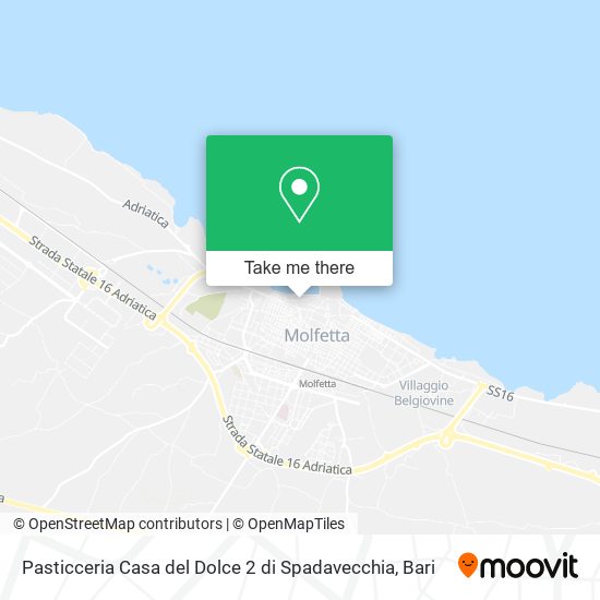 Pasticceria Casa del Dolce 2 di Spadavecchia map