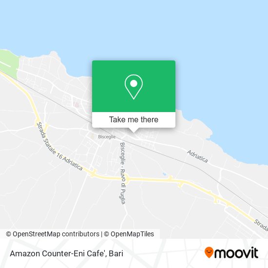 Amazon Counter-Eni Cafe' map