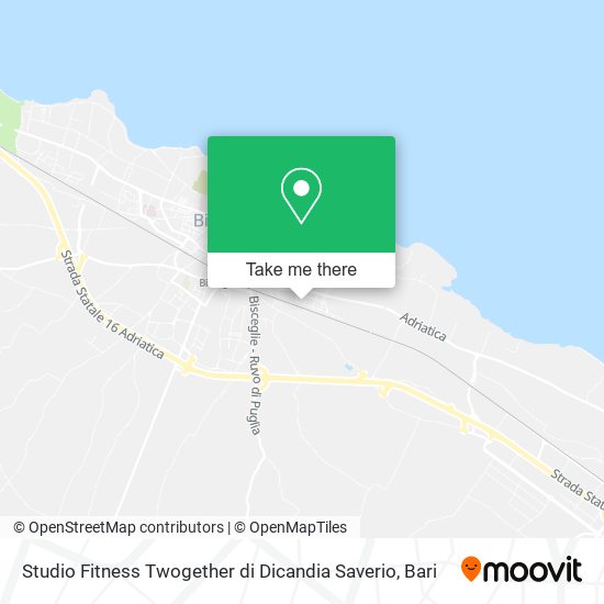 Studio Fitness Twogether di Dicandia Saverio map