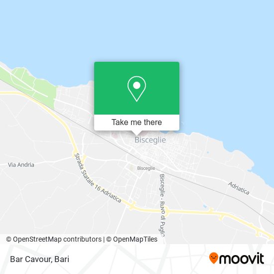 Bar Cavour map