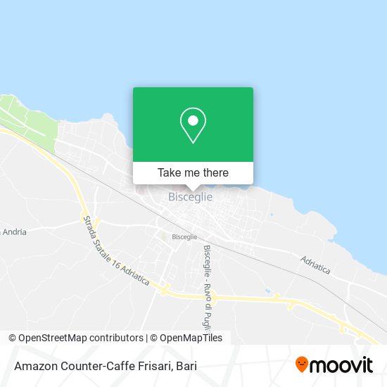 Amazon Counter-Caffe Frisari map
