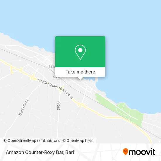 Amazon Counter-Roxy Bar map