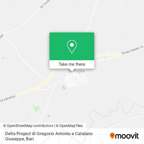 Delta Project di Gregorio Antonio e Catalano Giuseppe map