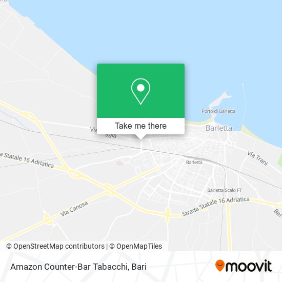 Amazon Counter-Bar Tabacchi map