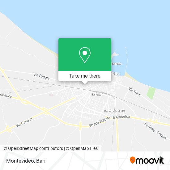 Montevideo map