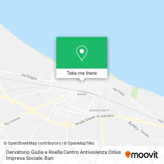 Oervatorio Giulia e Roella:Centro Antiviolenza Onlus Impresa Sociale map