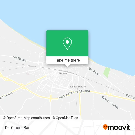 Dr. Claud map