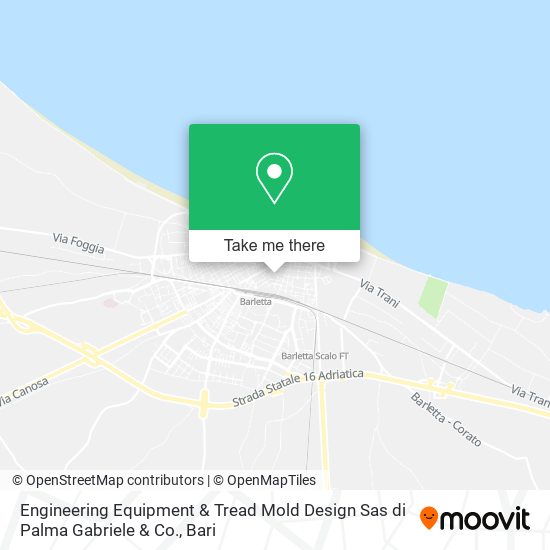 Engineering Equipment & Tread Mold Design Sas di Palma Gabriele & Co. map