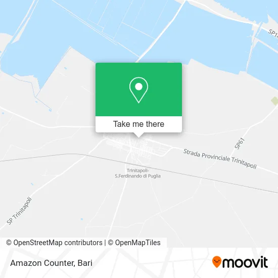 Amazon Counter map