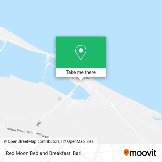 Red Moon Bed and Breakfast map