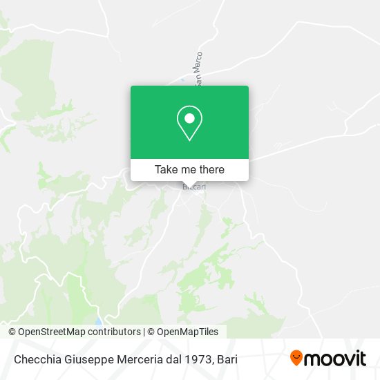 Checchia Giuseppe Merceria dal 1973 map