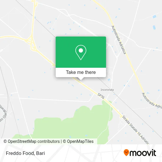 Freddo Food map