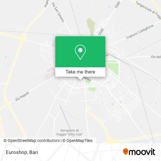 Euroshop map