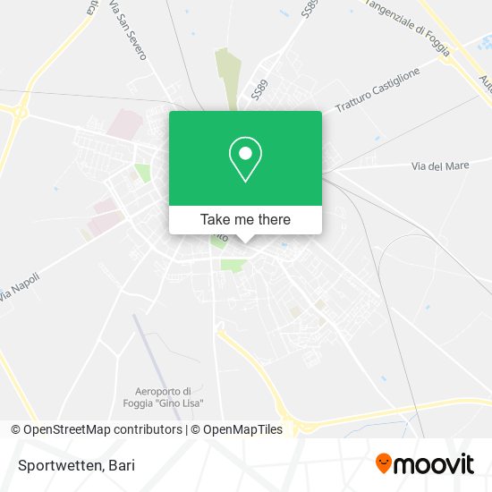 Sportwetten map