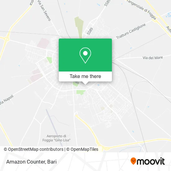 Amazon Counter map