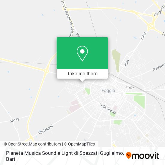 Pianeta Musica Sound e Light di Spezzati Guglielmo map