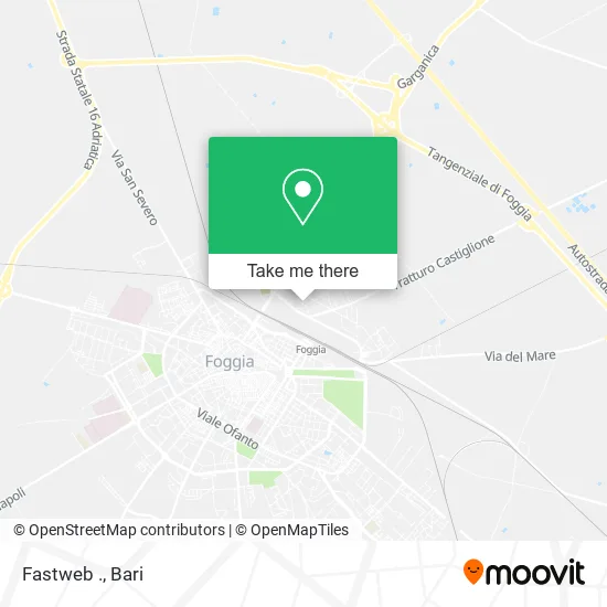 Fastweb map
