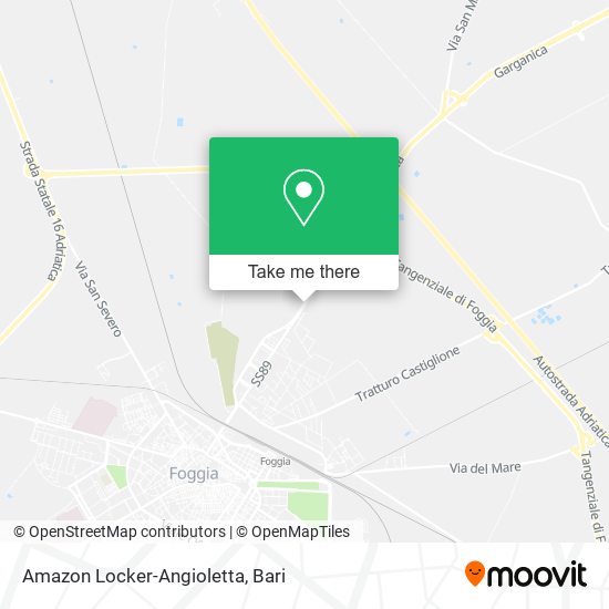 Amazon Locker-Angioletta map