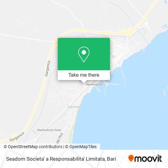 Seadom Societa' a Responsabilita' Limitata map