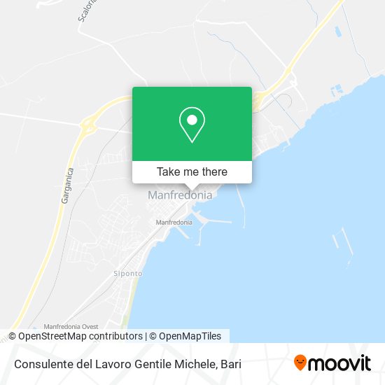 Consulente del Lavoro Gentile Michele map