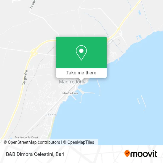 B&B Dimora Celestini map