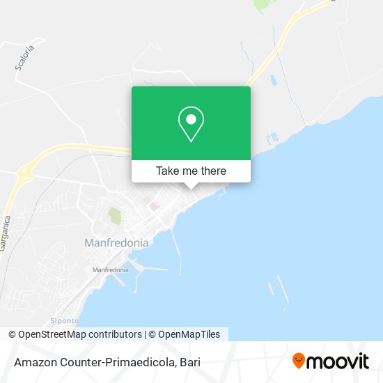 Amazon Counter-Primaedicola map