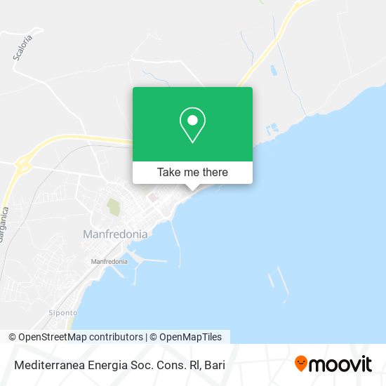 Mediterranea Energia Soc. Cons. Rl map