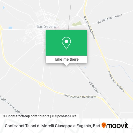 Confezioni Teloni di Morelli Giuseppe e Eugenio map