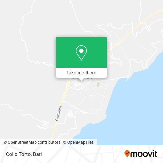 Collo Torto map