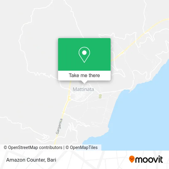 Amazon Counter map