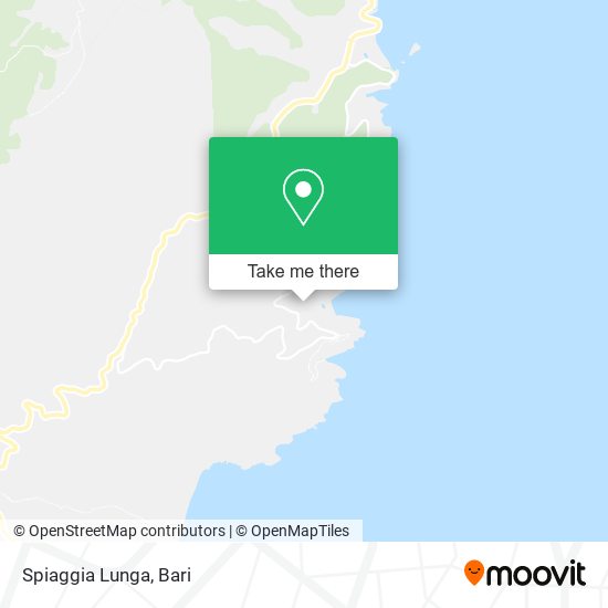 Spiaggia Lunga map