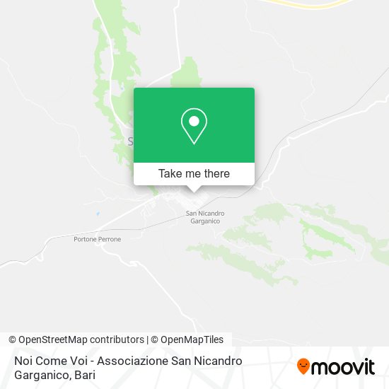 Noi Come Voi - Associazione San Nicandro Garganico map