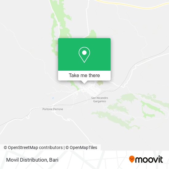 Movil Distribution map