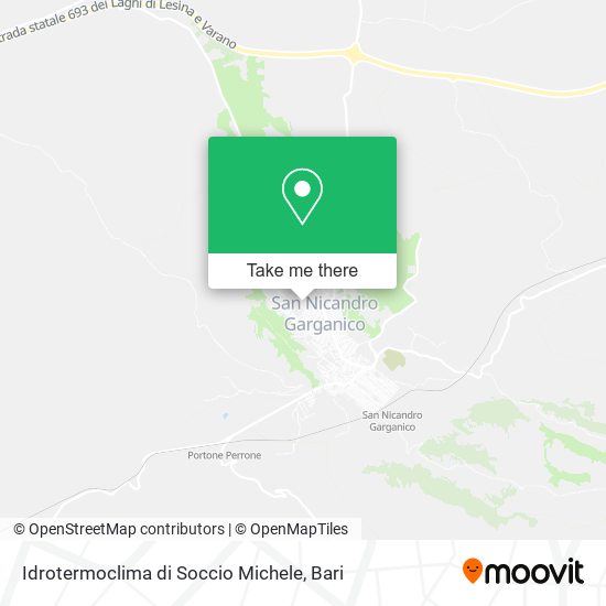 Idrotermoclima di Soccio Michele map