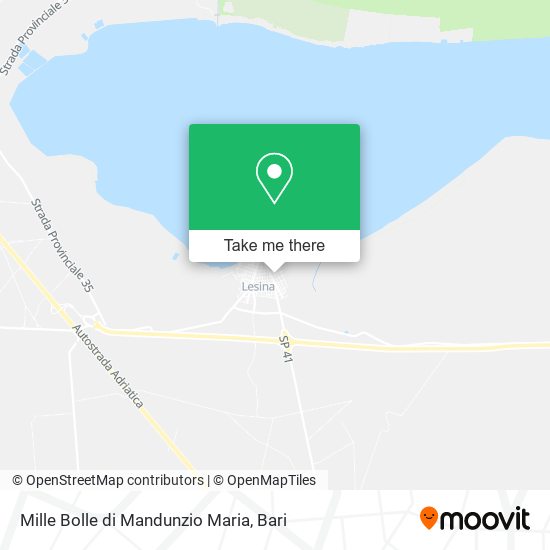 Mille Bolle di Mandunzio Maria map