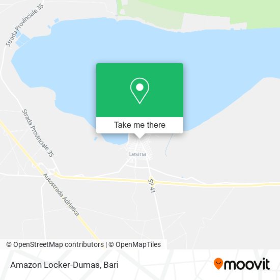 Amazon Locker-Dumas map