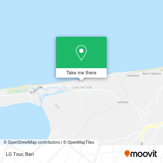 LG Tour map