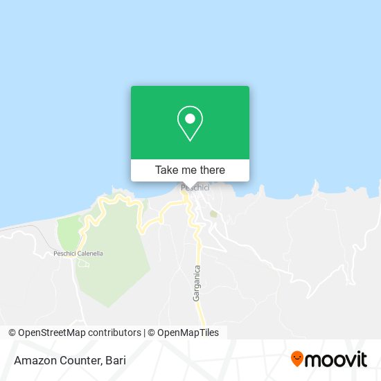 Amazon Counter map