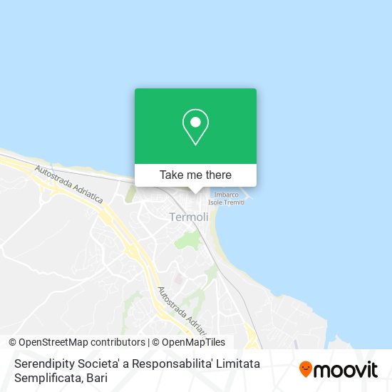 Serendipity Societa' a Responsabilita' Limitata Semplificata map