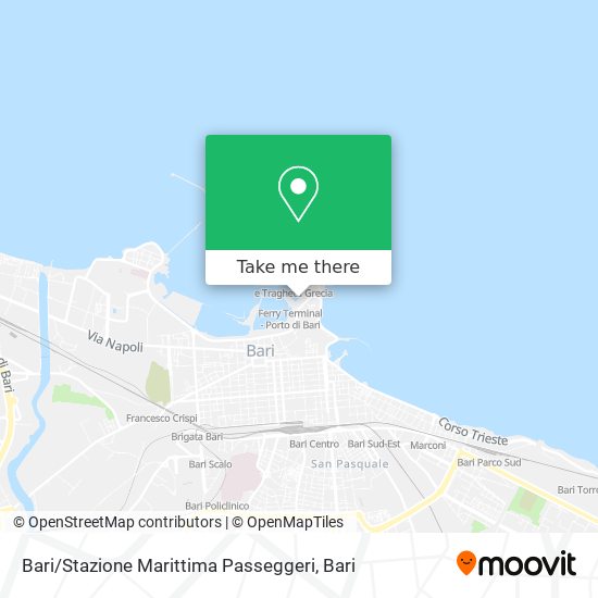 Bari / Stazione Marittima Passeggeri map