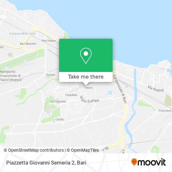 Piazzetta Giovanni Semeria 2 map