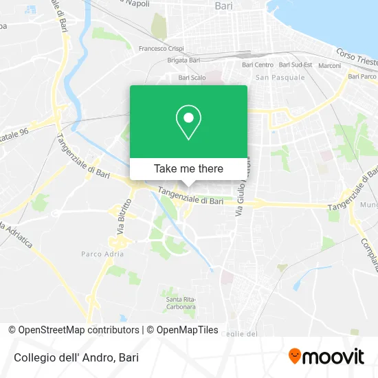 Collegio dell' Andro map