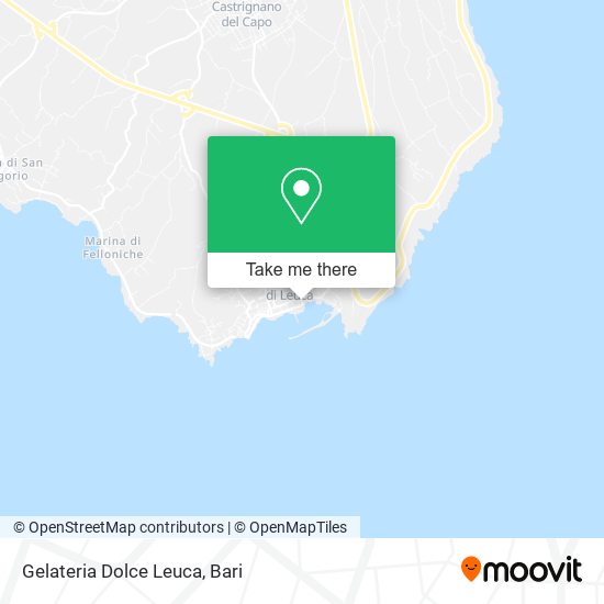 Gelateria Dolce Leuca map